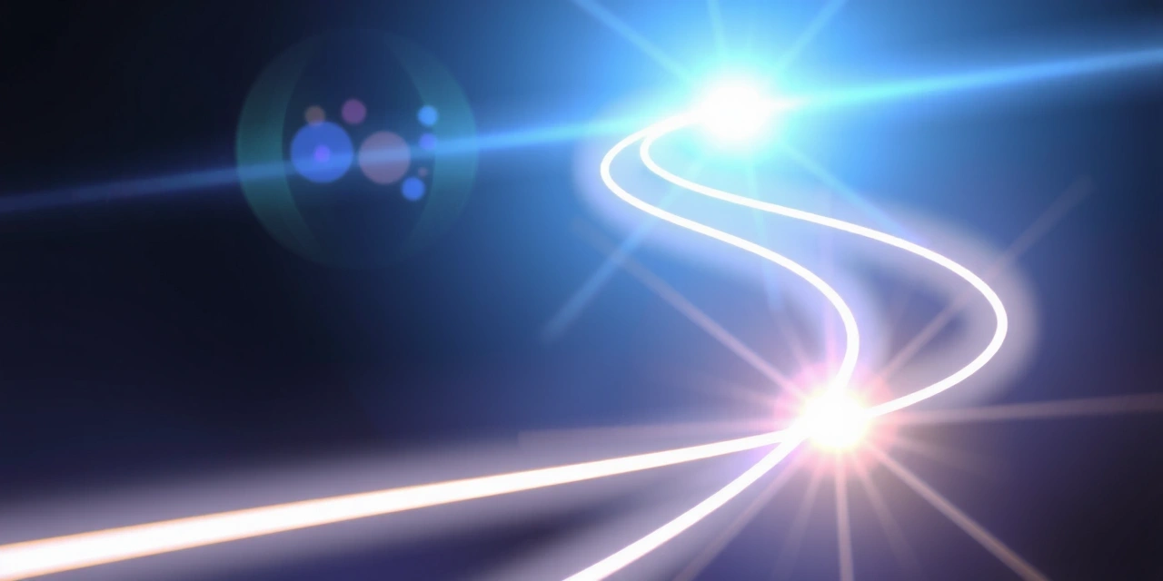 Abstract representation of high-speed data connectivity in Southeast Asia